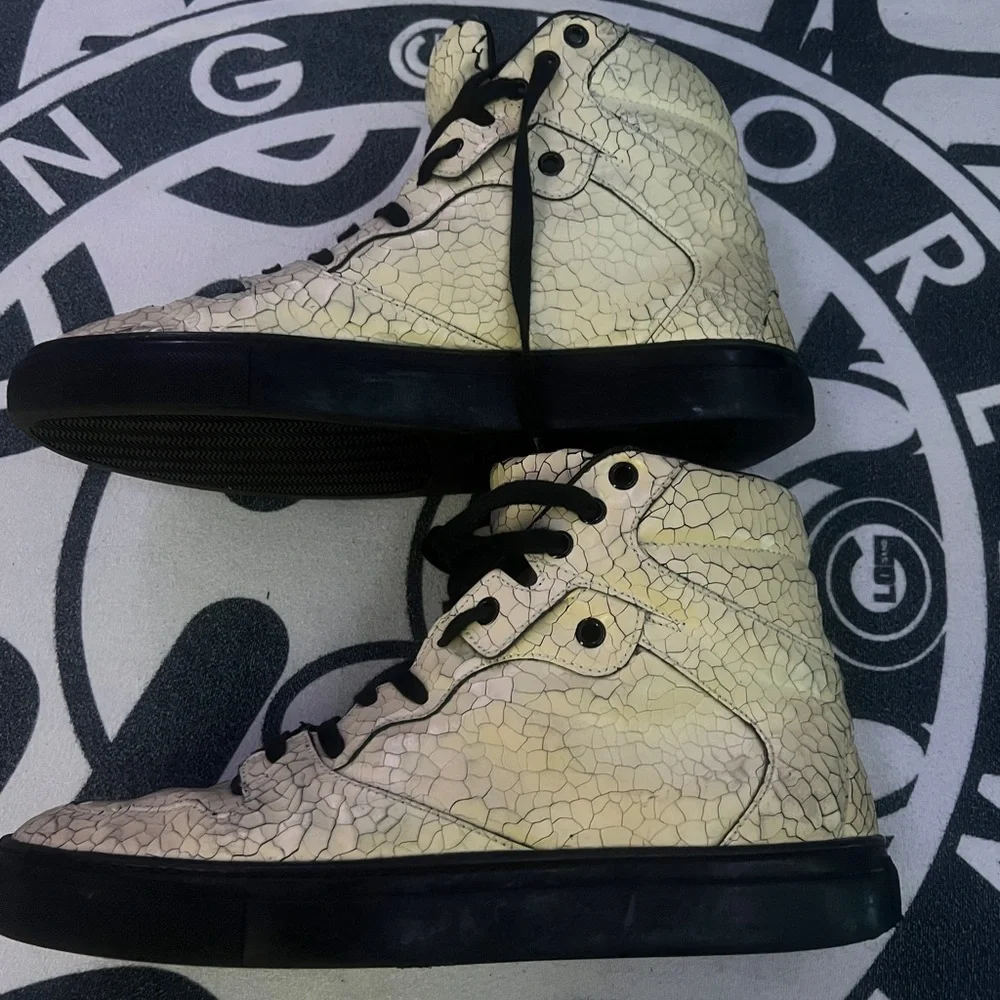 Balenciaga cracked leather hightops - Picture 4 of 8